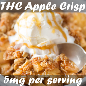 THC apple crisp 5 mg per serving